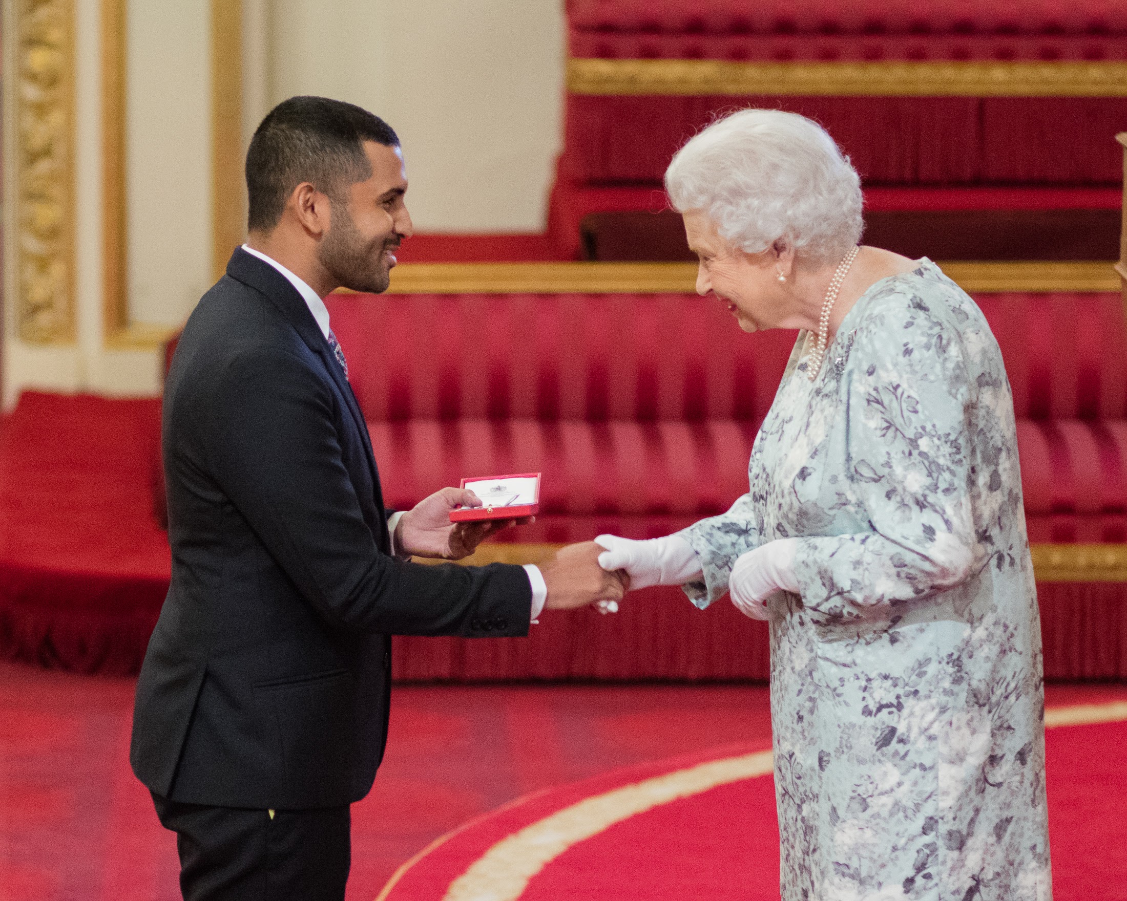 2017 Queens Young Leaders Award Winner Siddel Ramkissoon from Trinidad and Tobago