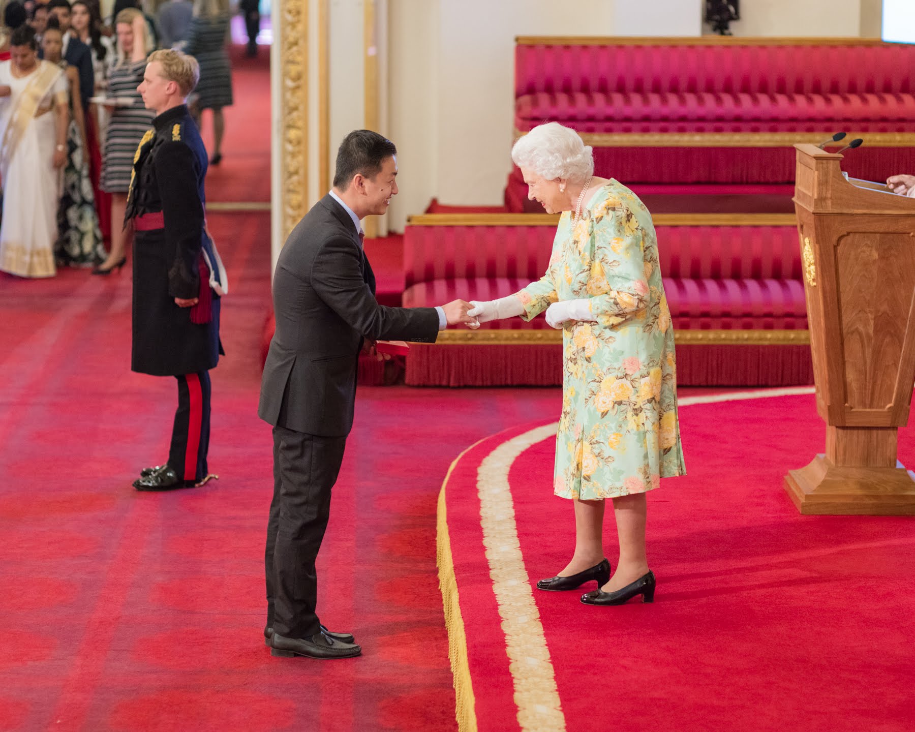 2018 Queens Young Leaders Award Winner Tian Sern from Singapore