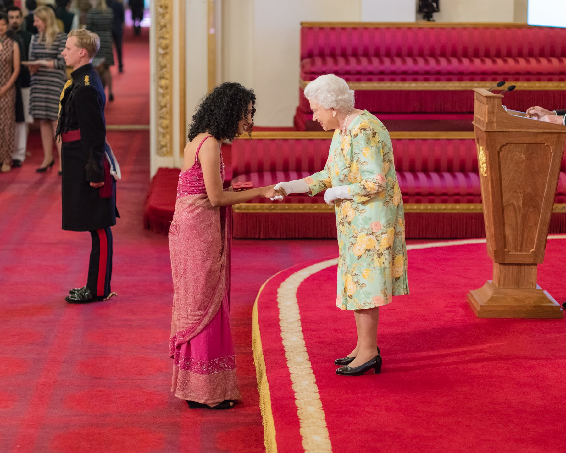 2018 Queens Young Leaders Award Winner Trisha Shetty from India