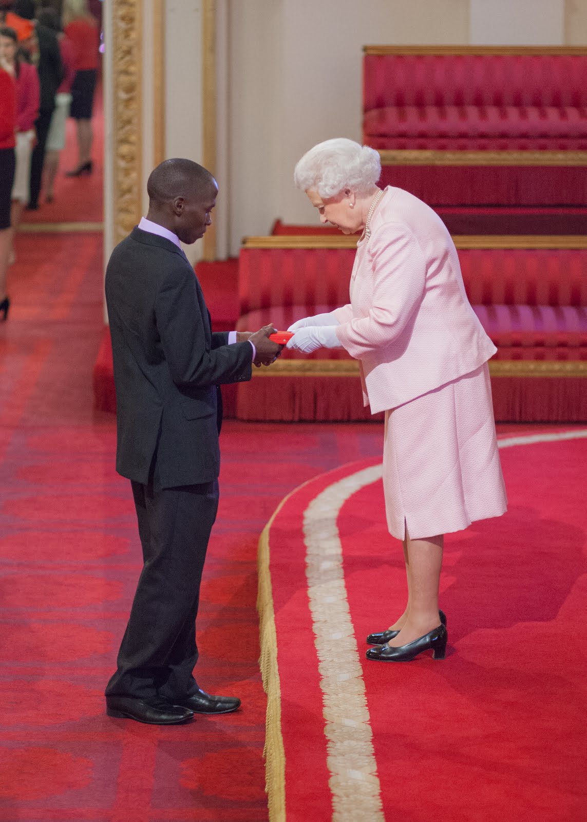 Deo Sekandi 2015 Queen's Young Leader from Uganda