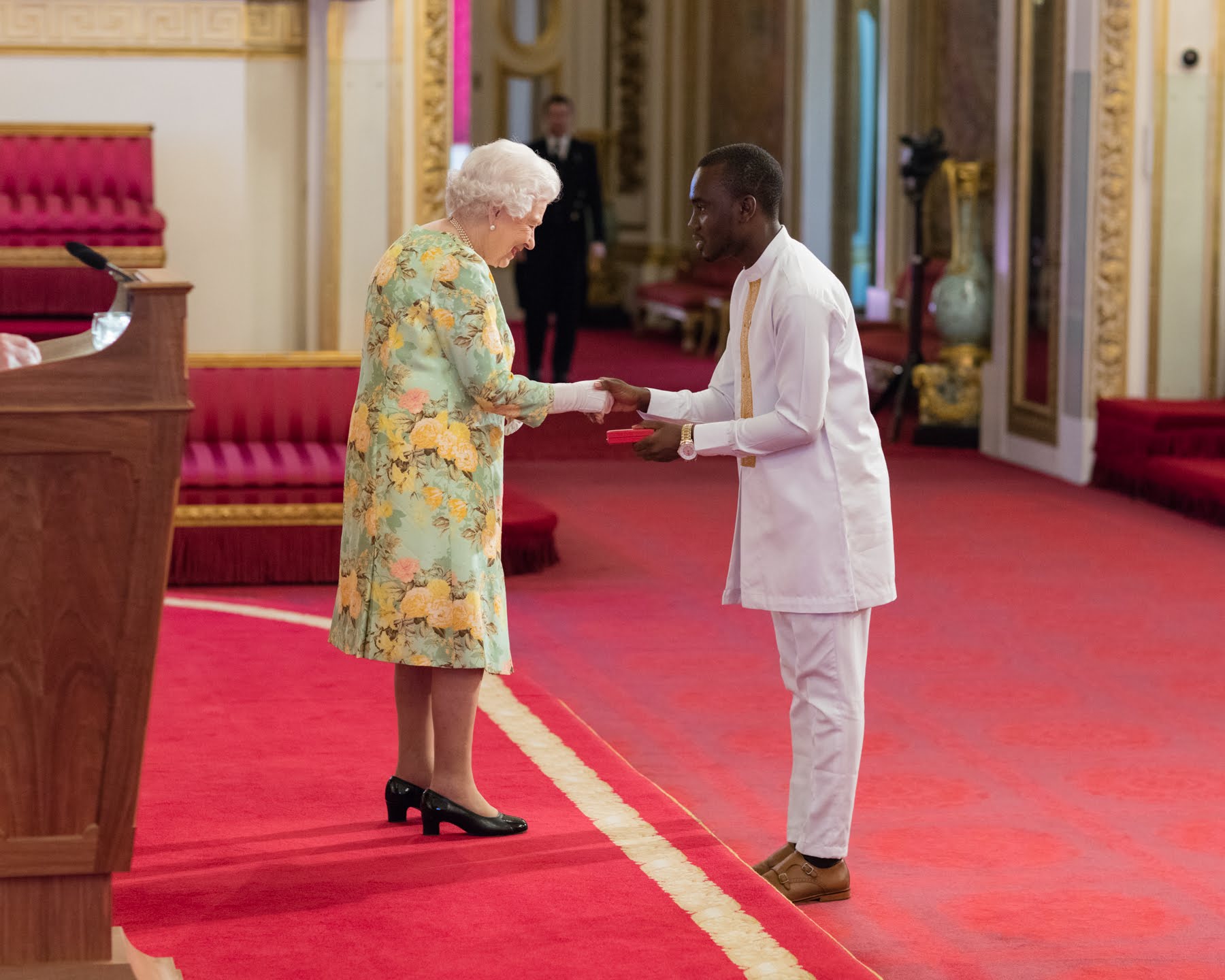 Derick Omari 2018 Queen's Young Leader from Ghana