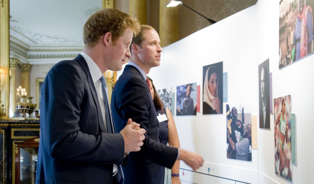HRH the Duke of-Cambridge and HRH Prince Harry launch the search for the Queen's Young Leaders
