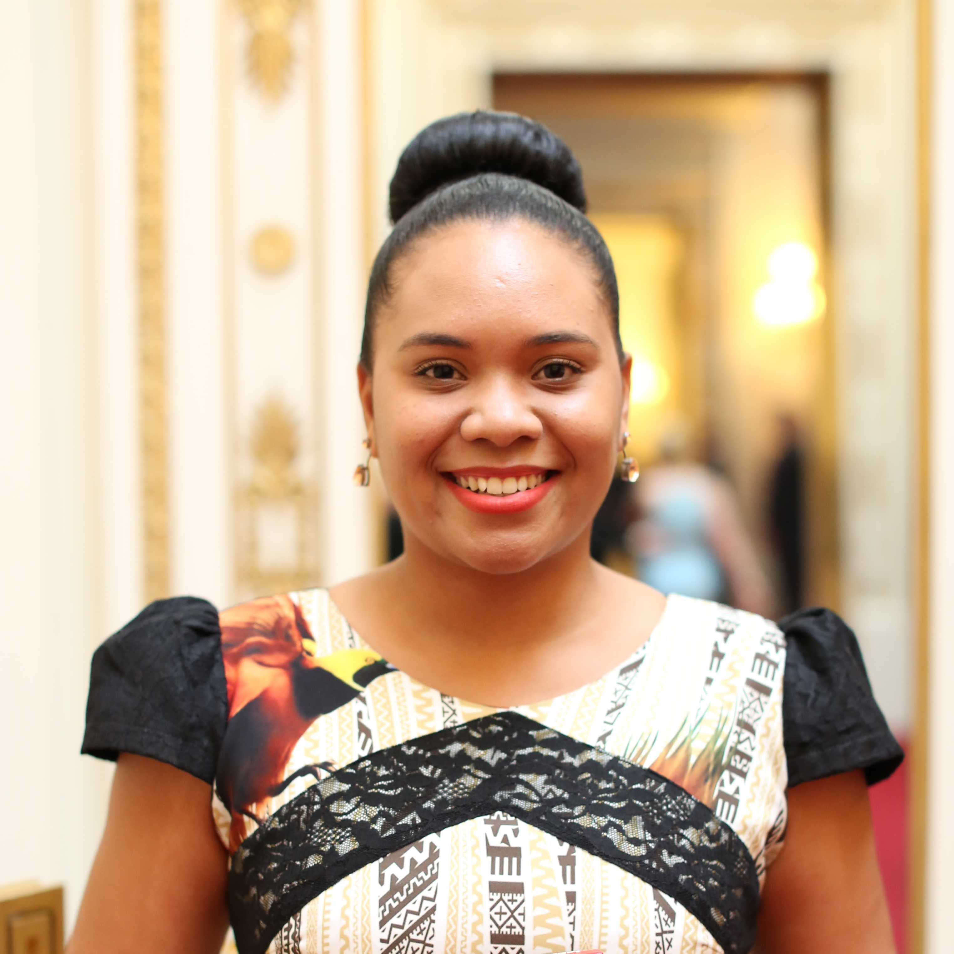 Johnetta Lili 2017 Queen's Young Leader from Papua New Guinea