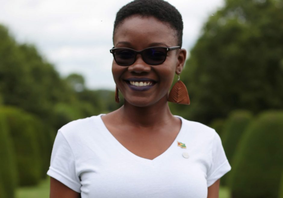 Marva Langevine 2018 Queen's Young Leader from Guyana