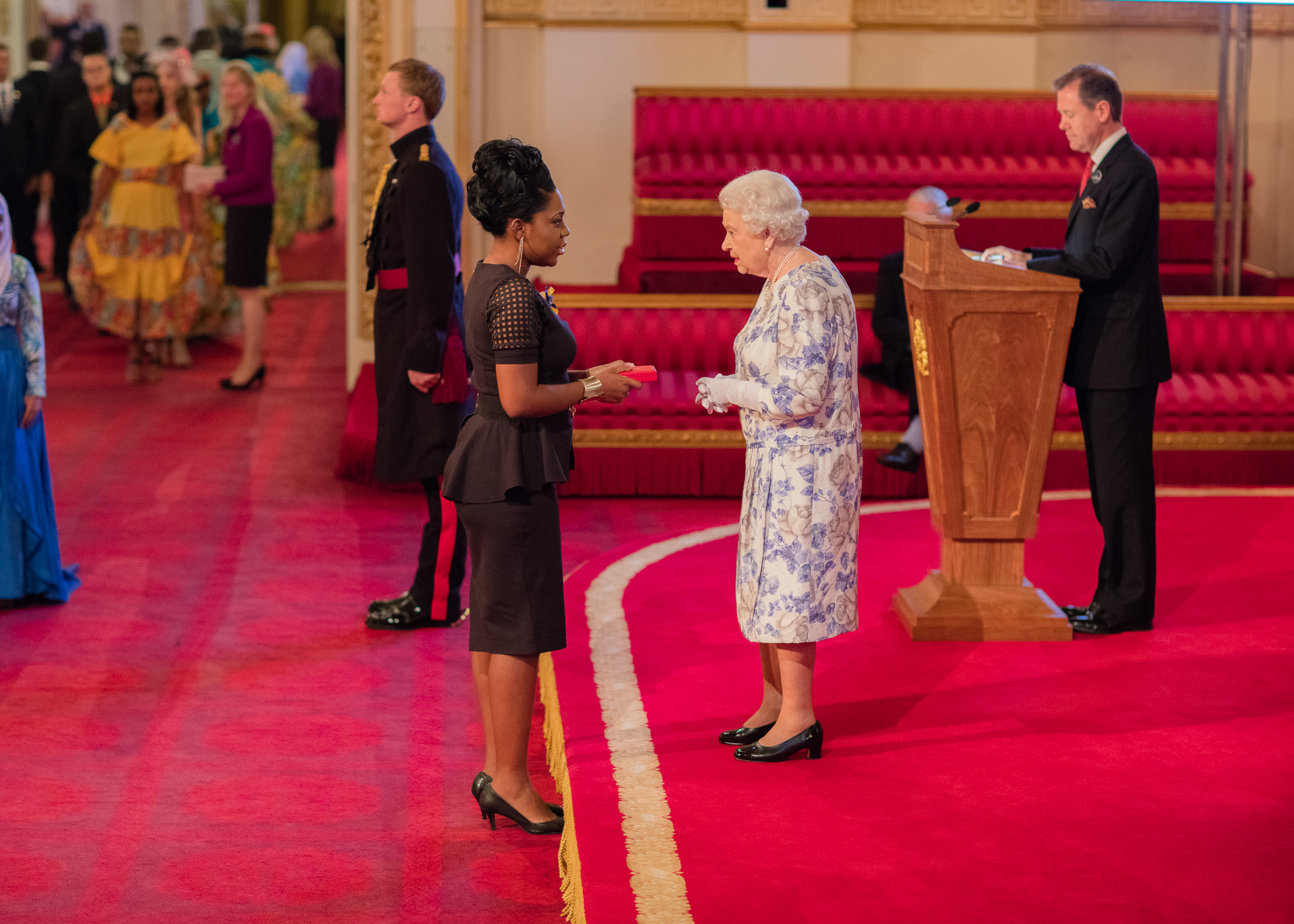 Shamelle Rice 2016 Queen's Young Leader from Barbados
