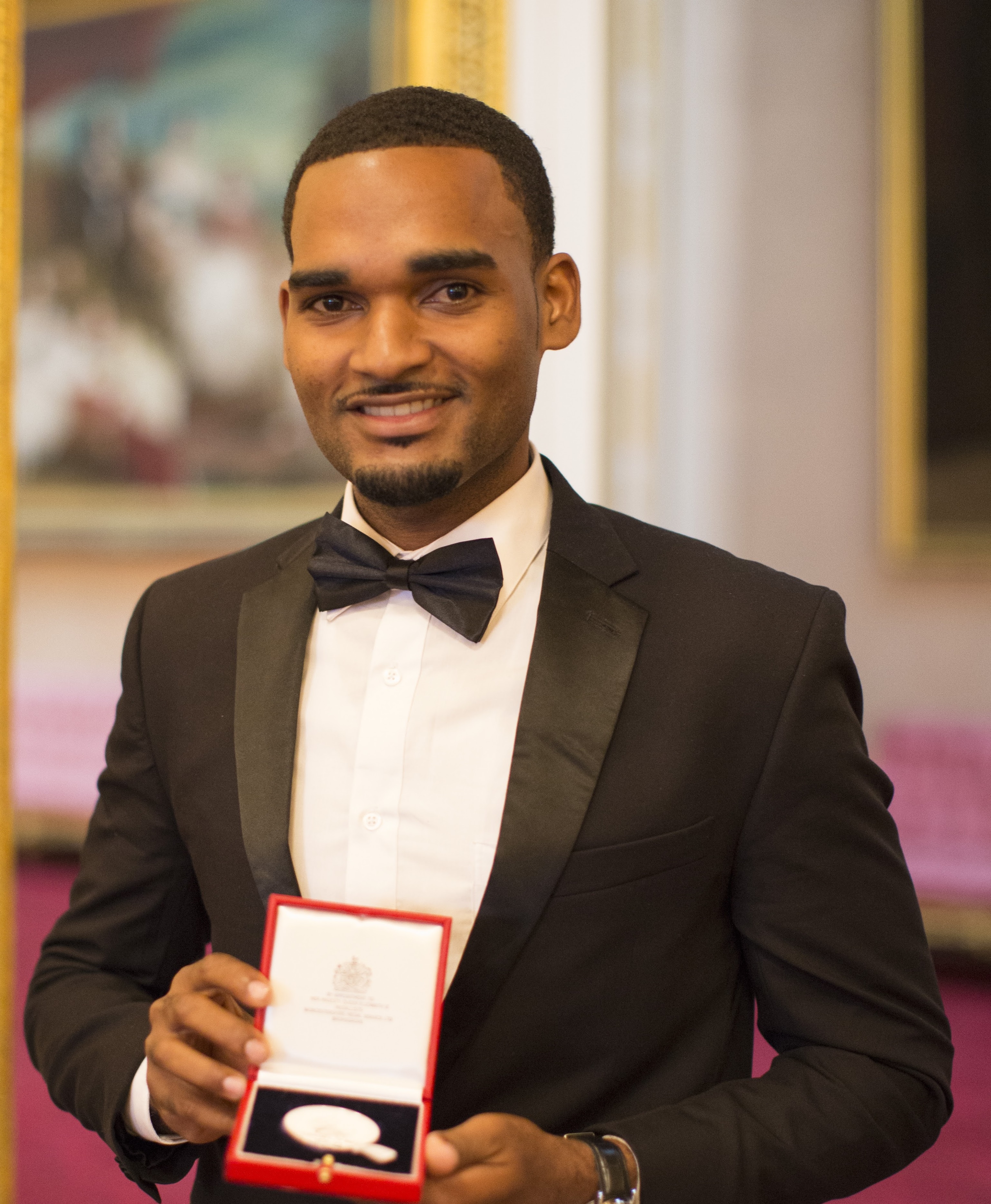 Tevin Shepherd 2016 Queen's Young Leader from Saint Lucia