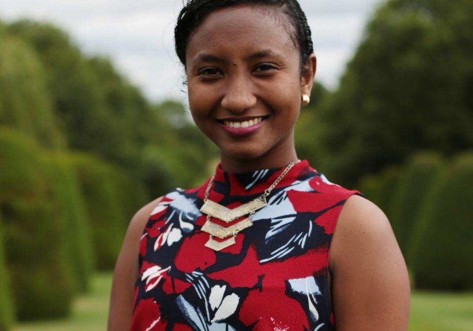 Anael Bodwell 2018 Queen's Young Leader from Seychelles