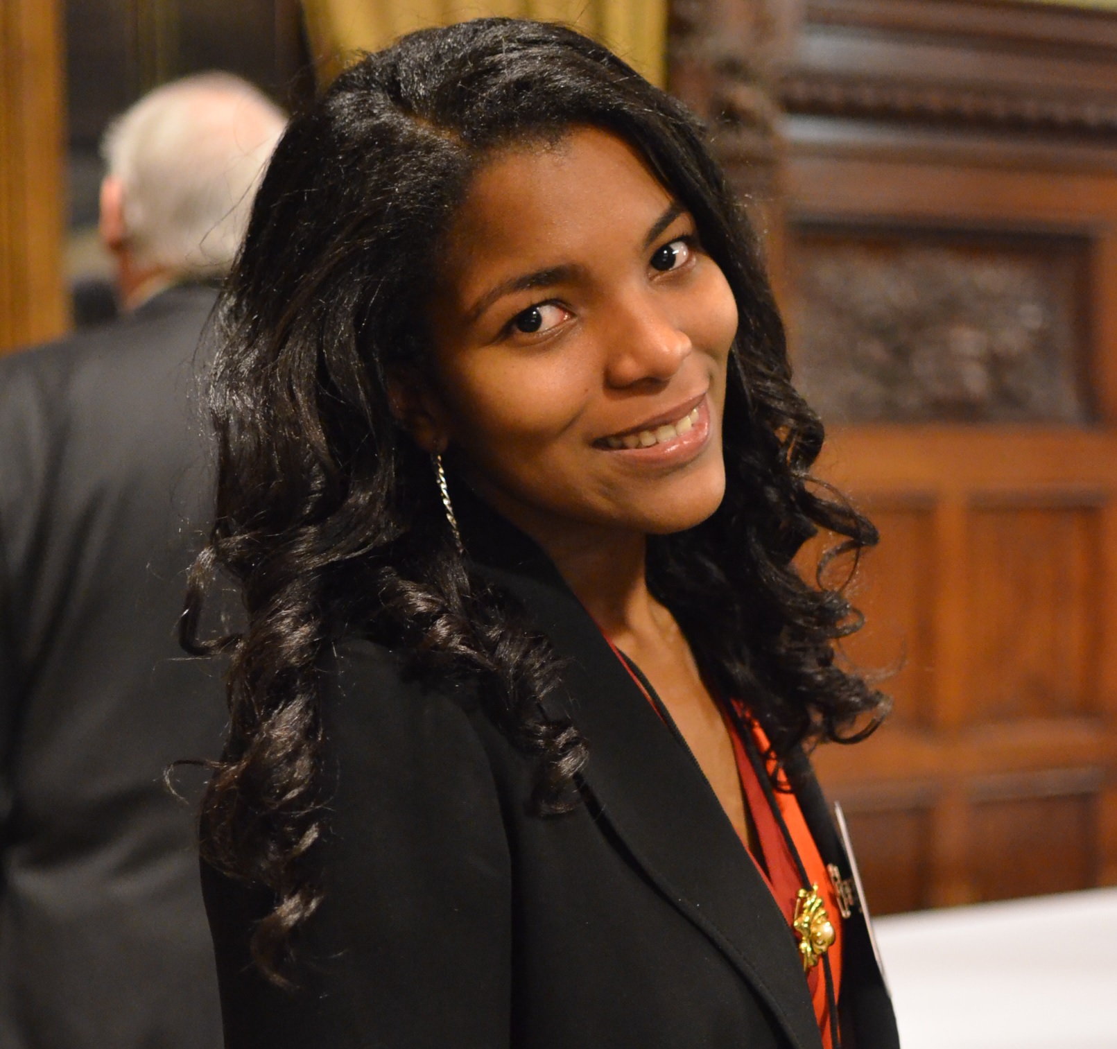 Angelique Pouponneau 2016 Queen's Young Leader from Seychelles