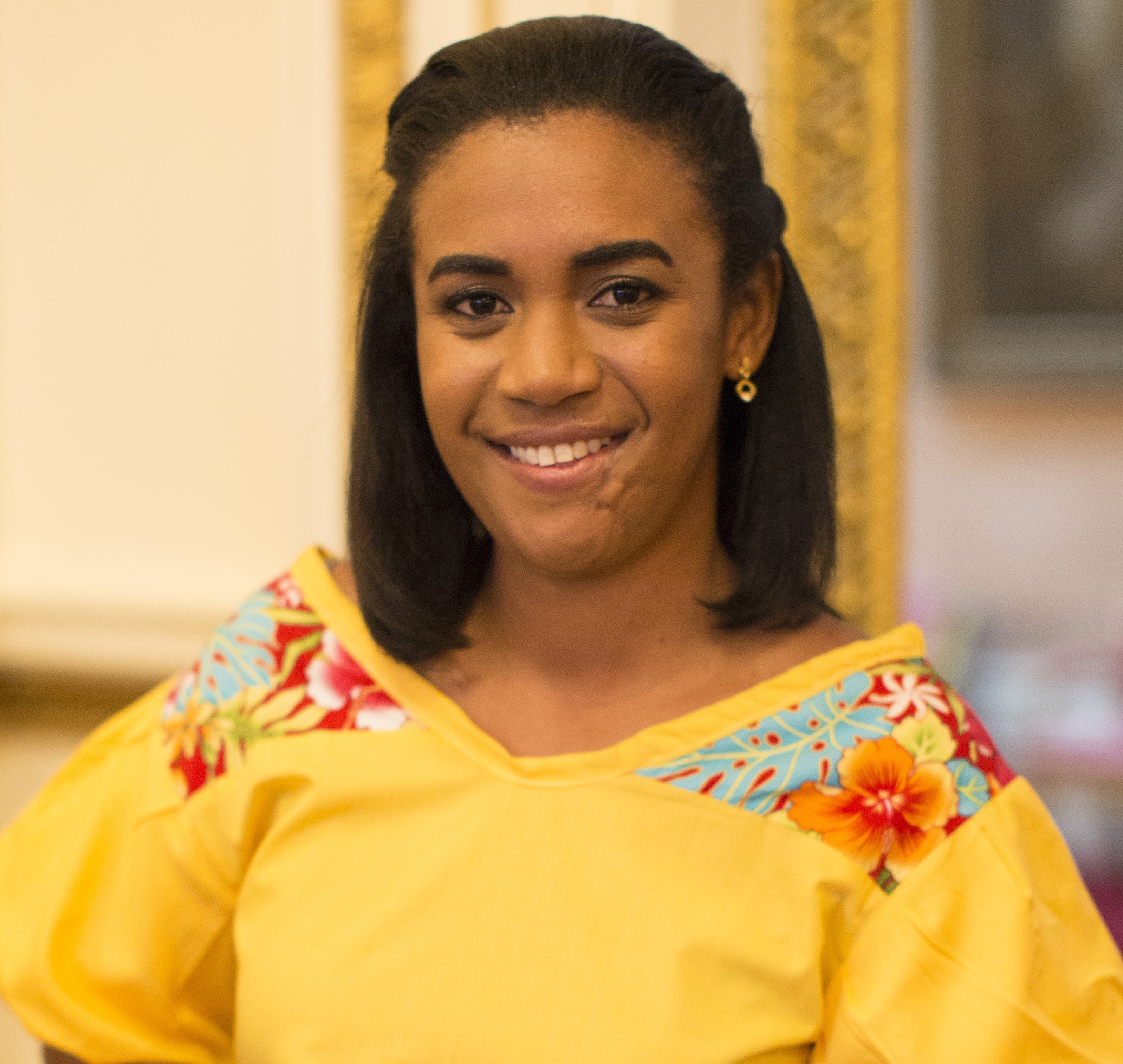 Deidra Smith 2016 Queen's Young Leader from Belize