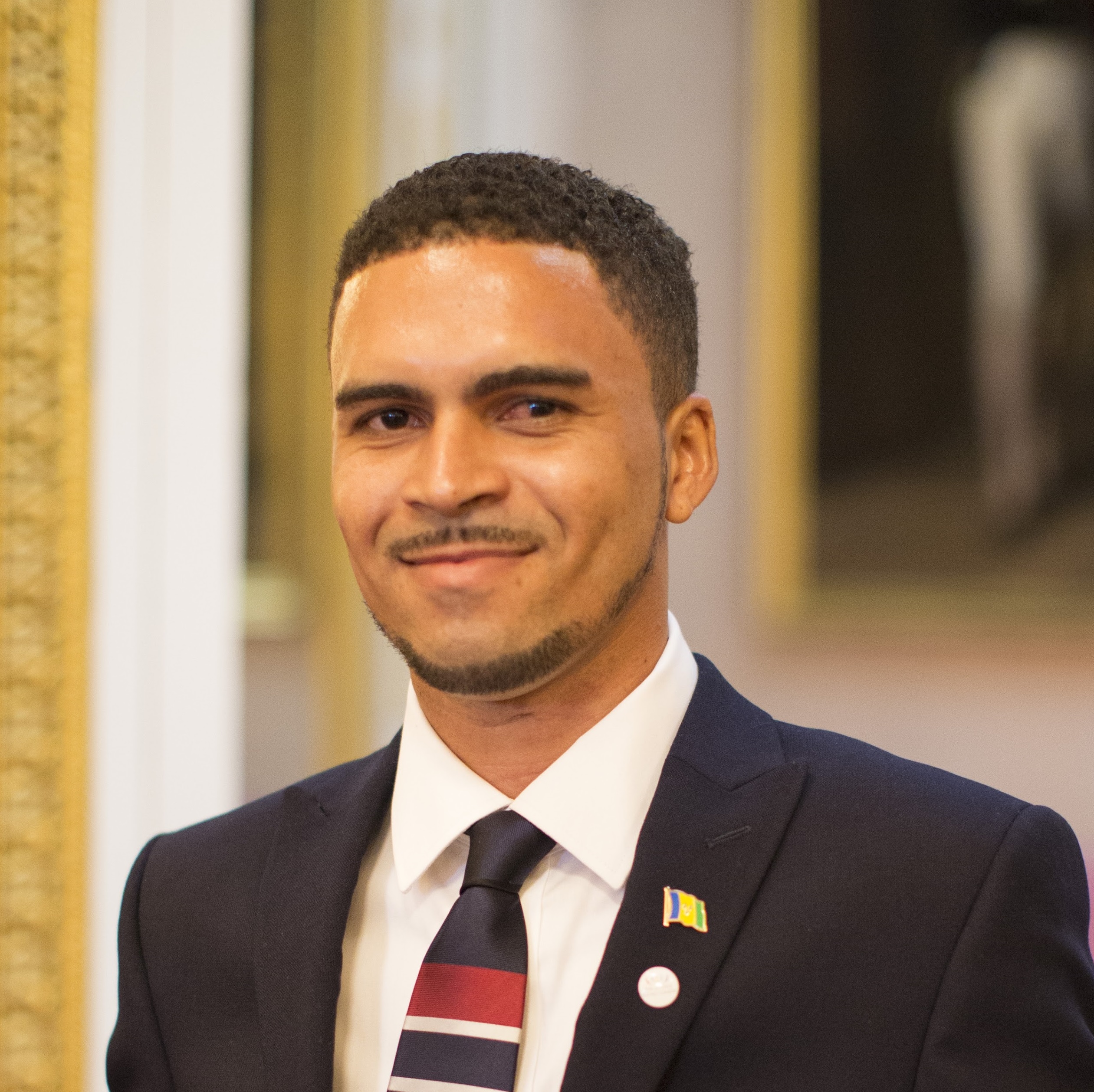 Dillon Ollivierre 2016 Queen's Young Leader from St Vincent and the Grenadines