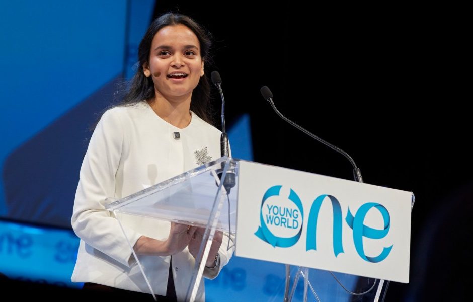 Queen's Young Leaders speak at One Young World